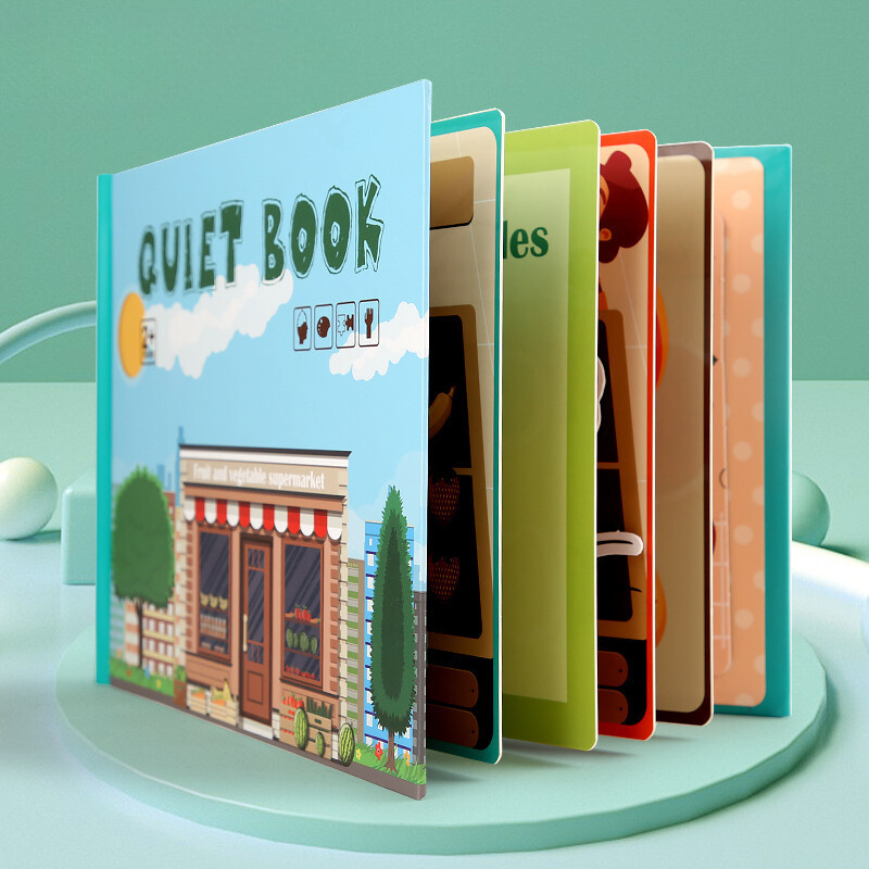 Goggly’s Magic Montessori Book | Quiet Learning Toy (Screen-Free)