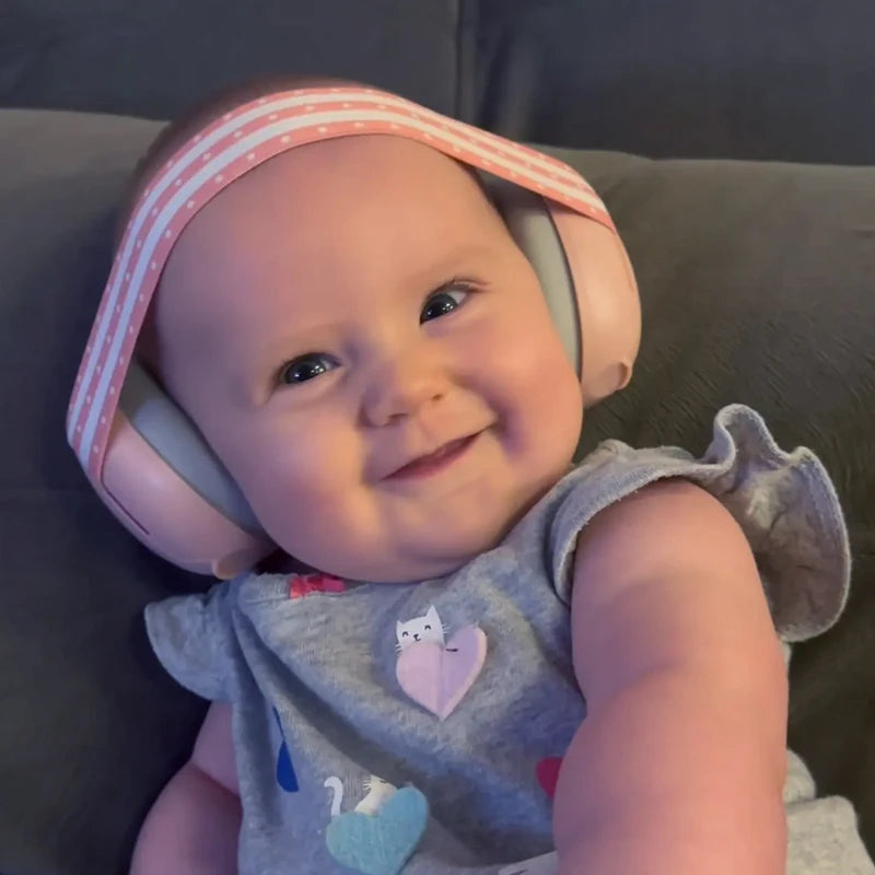 Soft-Shell Baby Hearing Protection | Noise Reduction Earmuffs for Travel & Events