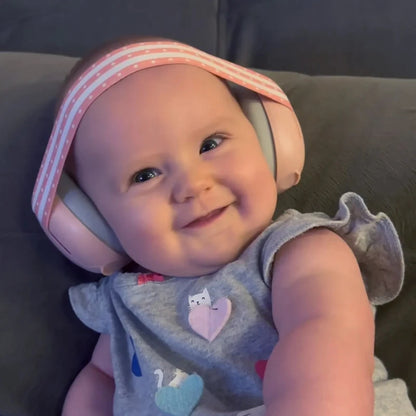 Soft-Shell Baby Hearing Protection | Noise Reduction Earmuffs for Travel & Events